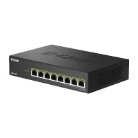 D-Link DMS-108P/E 8-Port Multi-Gigabit Unmanaged PoE Switch