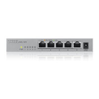 Zyxel XMG-105 5 Ports 10/2,5G MultiGig Switch unmanaged