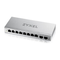 ZyXEL GS1200-10V3 8-Port Gigabit, 2 x SFP web / smart...