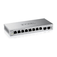 ZyXEL GS1200-10V3 8-Port Gigabit, 2 x SFP web / smart...