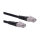 ROLINE Patchkabel Kat.6 Class E S/FTP PiMF schwarz 3m