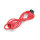 ROLINE Apparate-Verbindungskabel IEC 320 C14 - C13 rot 1,8m