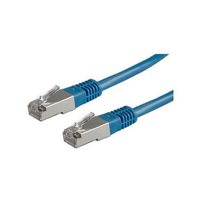 ROLINE Patchkabel Kat.6 Class E S/FTP PiMF blau 7m