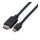 ROLINE Mini DisplayPort Kabel, Mini DP-HDTV, ST/ST, schwarz, 4,5 m