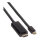 ROLINE Mini DisplayPort Kabel, Mini DP-UHDTV, ST/ST, schwarz, 2 m