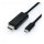 ROLINE USB Typ C - HDMI Adapterkabel, ST/ST, 2 m
