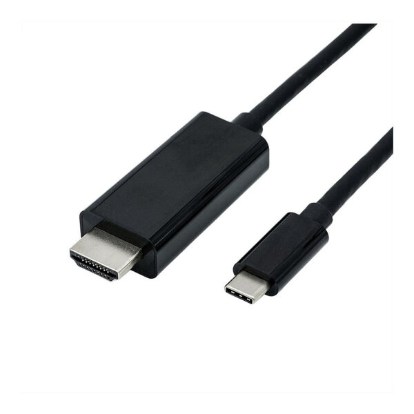 ROLINE USB Typ C - HDMI Adapterkabel, ST/ST, 5 m