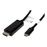 ROLINE USB Typ C - HDMI Adapterkabel, ST/ST, 3 m