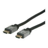 ROLINE HDMI High Speed Kabel mit Ethernet, ST-ST, schwarz...