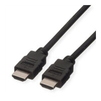 ROLINE GREEN HDMI High Speed Kabel mit Ethernet, TPE, schwarz, 2 m