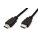 ROLINE GREEN HDMI High Speed Kabel mit Ethernet, TPE, schwarz, 2 m
