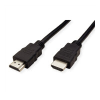 ROLINE GREEN HDMI High Speed Kabel mit Ethernet, TPE, schwarz, 5 m