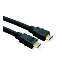 ROLINE HDMI High Speed mit Ethernet Kabel, mit Repeater,...