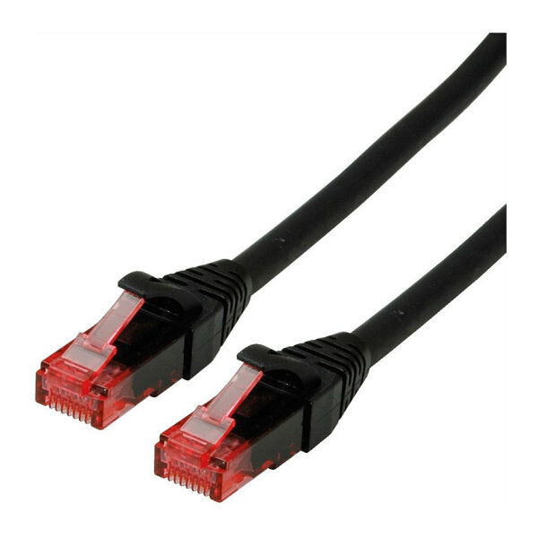ROLINE Patchkabel Cat.6 UTP, Component Level, LSOH, schwarz, 5 m