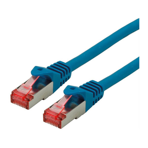 ROLINE Patchkabel Cat.6 S/FTP (PiMF), Component Level, LSOH, blau, 3 m