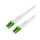 ROLINE LWL-Kabel Duplex, 9/125m OS2, LC-APC/LC-APC, stahlarmiert, LSOH, wei, 3 m
