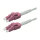 ROLINE LWL-Kabel duplex 50/125m OM4, LC/LC, UNIBOOT, violett, 10 m