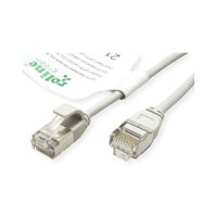 ROLINE GREEN U/FTP Patchkabel Cat.6A (Class EA), LSOH,...