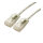 ROLINE GREEN UTP Patchkabel Cat.6A (Class EA), LSOH, slim, grau, 1,5 m