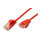 ROLINE GREEN UTP Patchkabel Cat.6A (Class EA), LSOH, slim, rot, 0,15 m