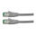ROLINE RM Patchkabel Cat.6A S/FTP (PiMF), grau, 7 m