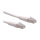 ROLINE Patchkabel Kat.6 Class E S/FTP PiMF weiss 20m