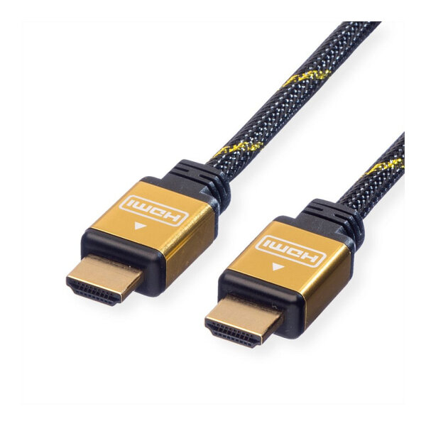 ROLINE GOLD HDMI High Speed Kabel mit Ethernet 5m