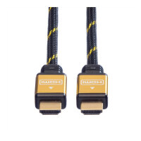 ROLINE GOLD HDMI High Speed Kabel mit Ethernet 5m