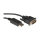 ROLINE DisplayPort Kabel DP ST - DVI ST schwarz 1m