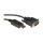 ROLINE DisplayPort Kabel DP ST - DVI ST schwarz 1m