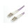 ROLINE LWL-Kabel 50/125um OM4 LC/LC Low-Loss-Stecker violett 10m