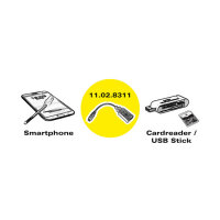 ROLINE USB 2.0 Kabel, USB 2.0 Typ Micro B - Typ A BU,...