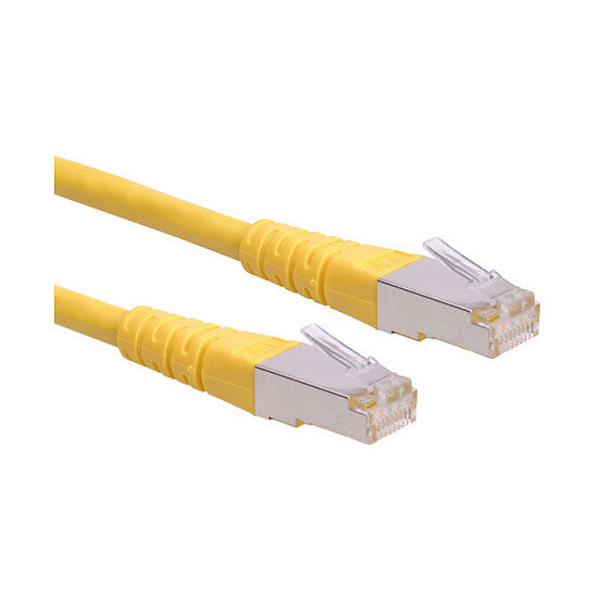 ROLINE Patchkabel Kat.6 Class E S/FTP PiMF gelb 7m