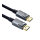 ROLINE DisplayPort Kabel, DP-DP, v1.2, ST - ST, schwarz-metallic, 1 m