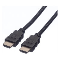 ROLINE HDMI High Speed Kabel mit Ethernet, TPE, schwarz, 1,5 m