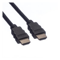 ROLINE HDMI High Speed Kabel mit Ethernet, TPE, schwarz, 1,5 m