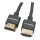 ROLINE 8K HDMI Ultra HD Kabel mit Ethernet, Slim, ST/ST, schwarz, 1,5 m