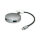 ROLINE USB 3.2 Gen 1 Hub, rund, 4fach, Typ C Anschlusskabel