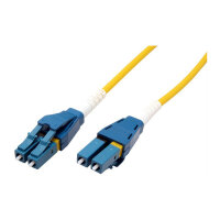 ROLINE LWL-Kabel Duplex, Single Mode 9/125m OS2, LC/LC, gelb, 5 m