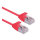 ROLINE GREEN U/FTP Patchkabel Cat.6A (Class EA), LSOH, slim, rot, 3 m