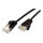 ROLINE GREEN UTP Patchkabel Cat.6A (Class EA), LSOH, slim, schwarz, 1,5 m