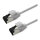 ROLINE S/FTP Patchkabel Kat.8.1, Slim, PoE, weiss, 2m