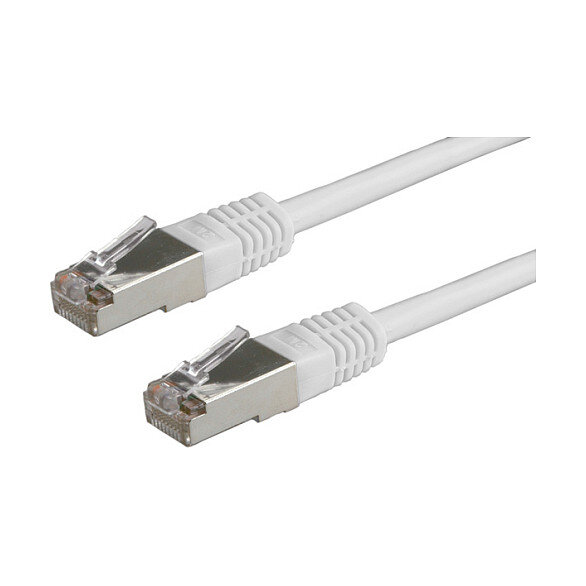 ROLINE Patchkabel Kat.5e Class D S/FTP grau 1m
