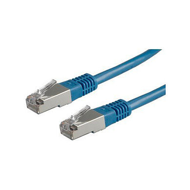 ROLINE Patchkabel Kat.6 Class E S/FTP PiMF blau 3m