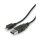 ROLINE USB 2.0 Kabel USB A ST - Micro USB B ST schwarz 0,8m