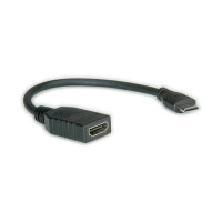ROLINE HDMI High Speed Kabel mit Ethernet HDMI BU - Mini...