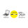 ROLINE USB 2.0 Kabel, USB A ST - Micro USB B ST, schwarz, 0,15 m