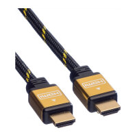 ROLINE GOLD HDMI High Speed Kabel mit Ethernet, 1,5 m