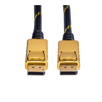 ROLINE GOLD DisplayPort Kabel, DP ST - ST, 1,5 m