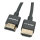 ROLINE 8K HDMI Ultra HD Kabel mit Ethernet, Slim, ST/ST, schwarz, 2 m